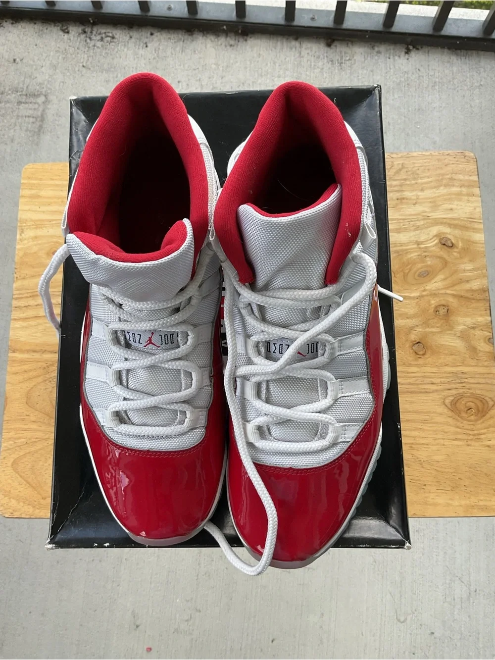 Nike Air Jordan 11 Retro Cherry Red White Men’s Size 10 - 2022